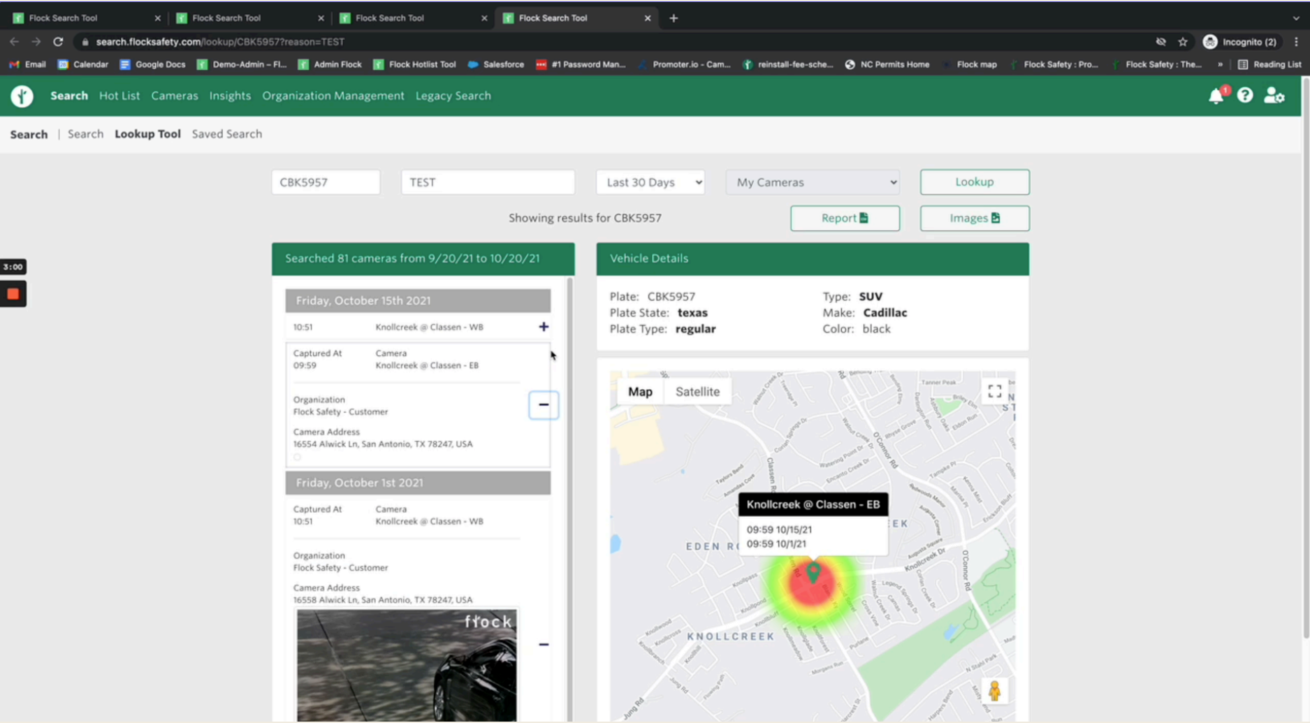 Flock lookup tool